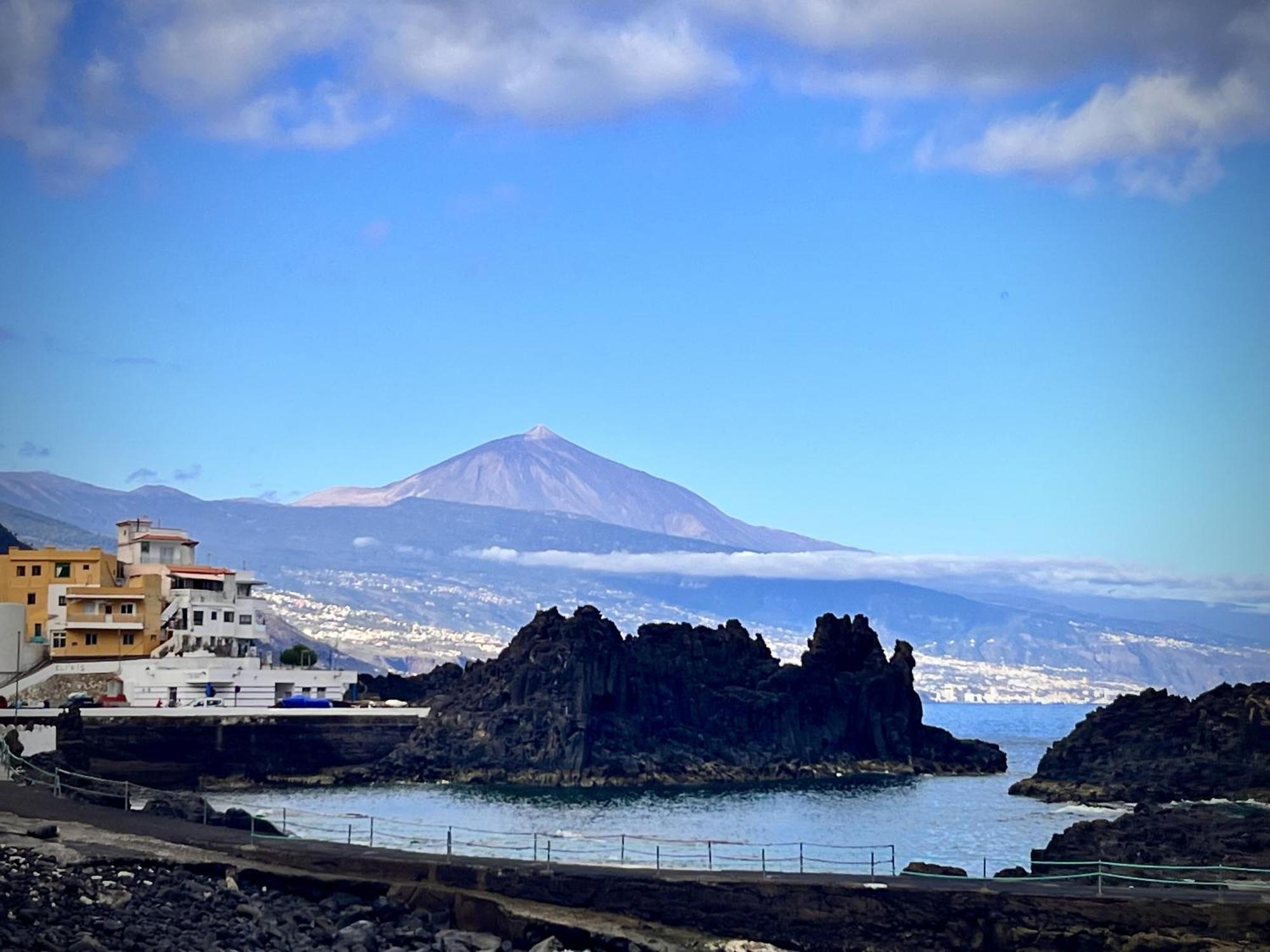 Manolo Pris En El Mar Teide Con Piscina Natural El Pris Exterior foto